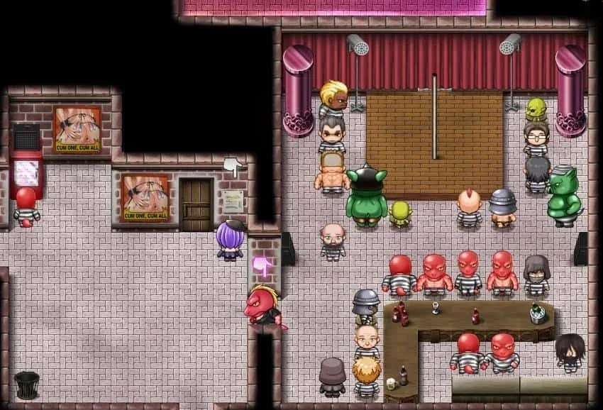 卡琳的监狱_Karryn's Prison 玩法展示 演示图